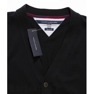 TOMMY HILFIGER SWETER MESKI - CARDIGAN